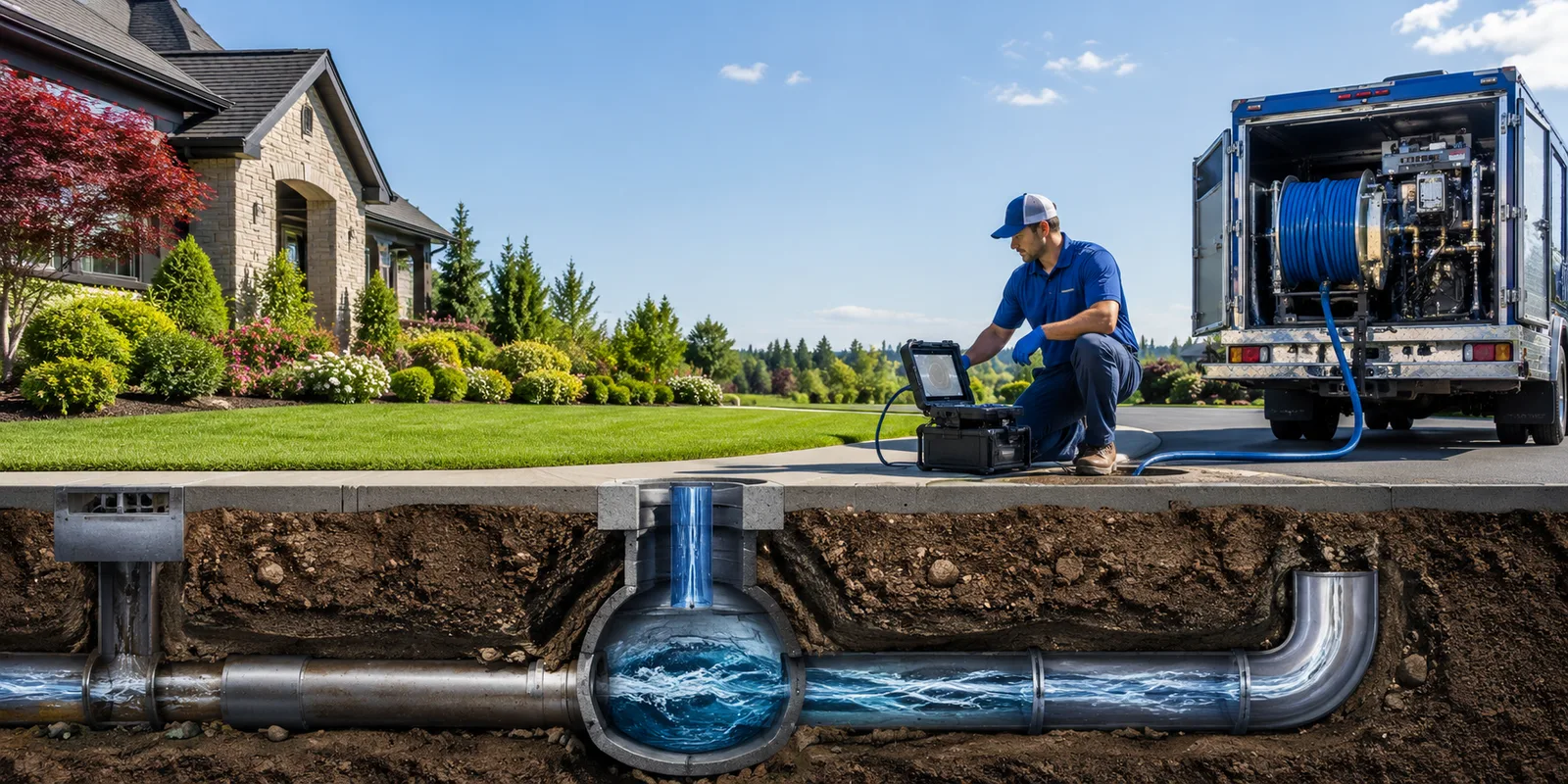 Drainage restoration information for Louisville, OH